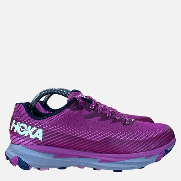 Hoka One One Shoes - Hoka One One Torrent 2 Womens Size 9.5 Trail Running Shoes Festival Fuchsia